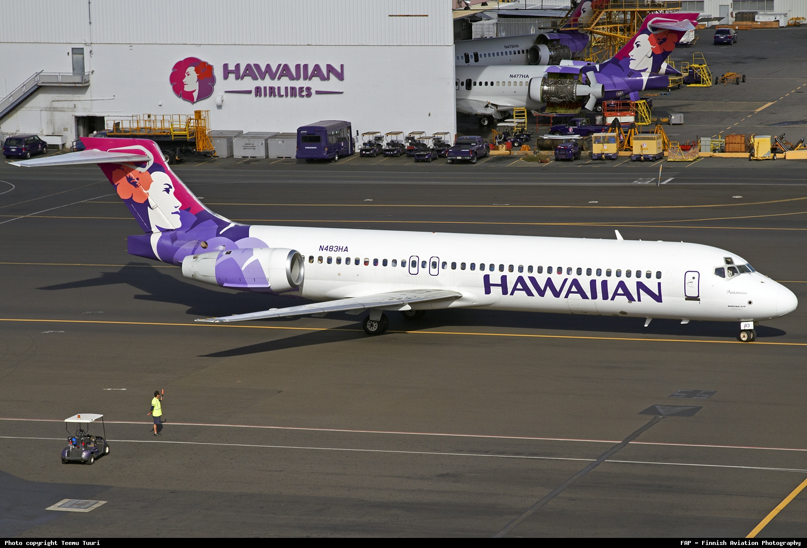 正規品質保証 DC-9s Hawaiian Boeings B717-22A Boeings N477HA still 